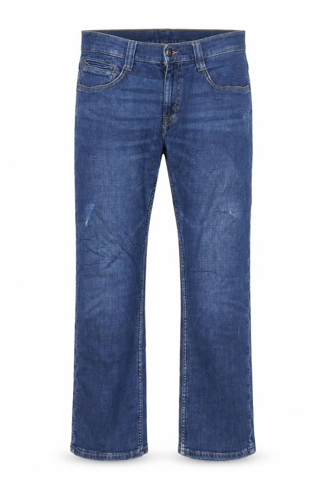 Mustang Men's Blue Bootcut Oregon Regular Fit Jeans W33 L30