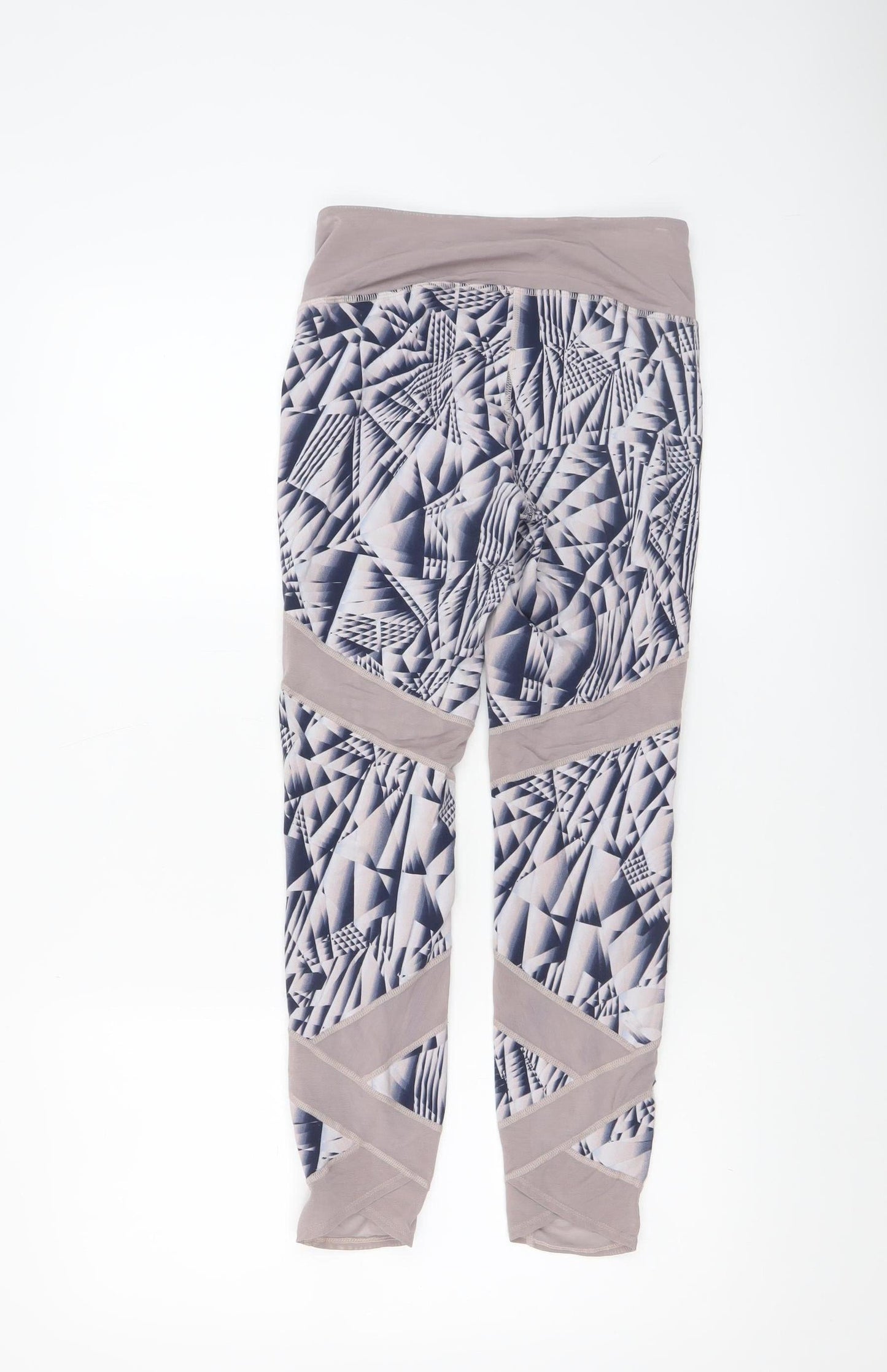 New Balance Womens Multicoloured Geometric S Leggings