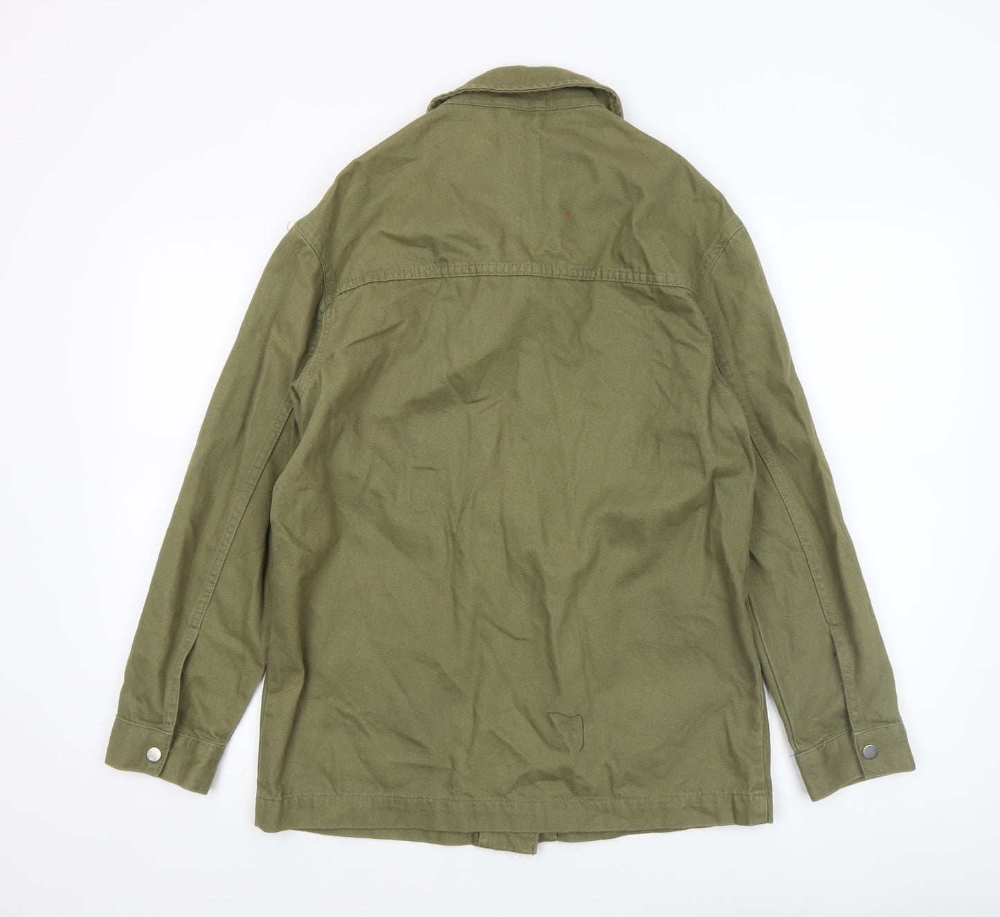 Primark Women's Green XS Cotton Military Jacket