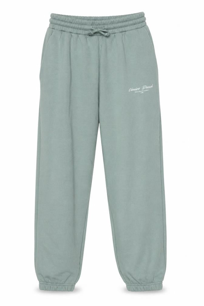 Dunnes Womens Green XS Fleece Sweatpants Elastic Waist