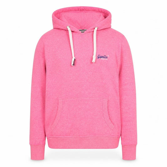 Superdry Orange Label Women’s Pink Pullover Hoodie Size L
