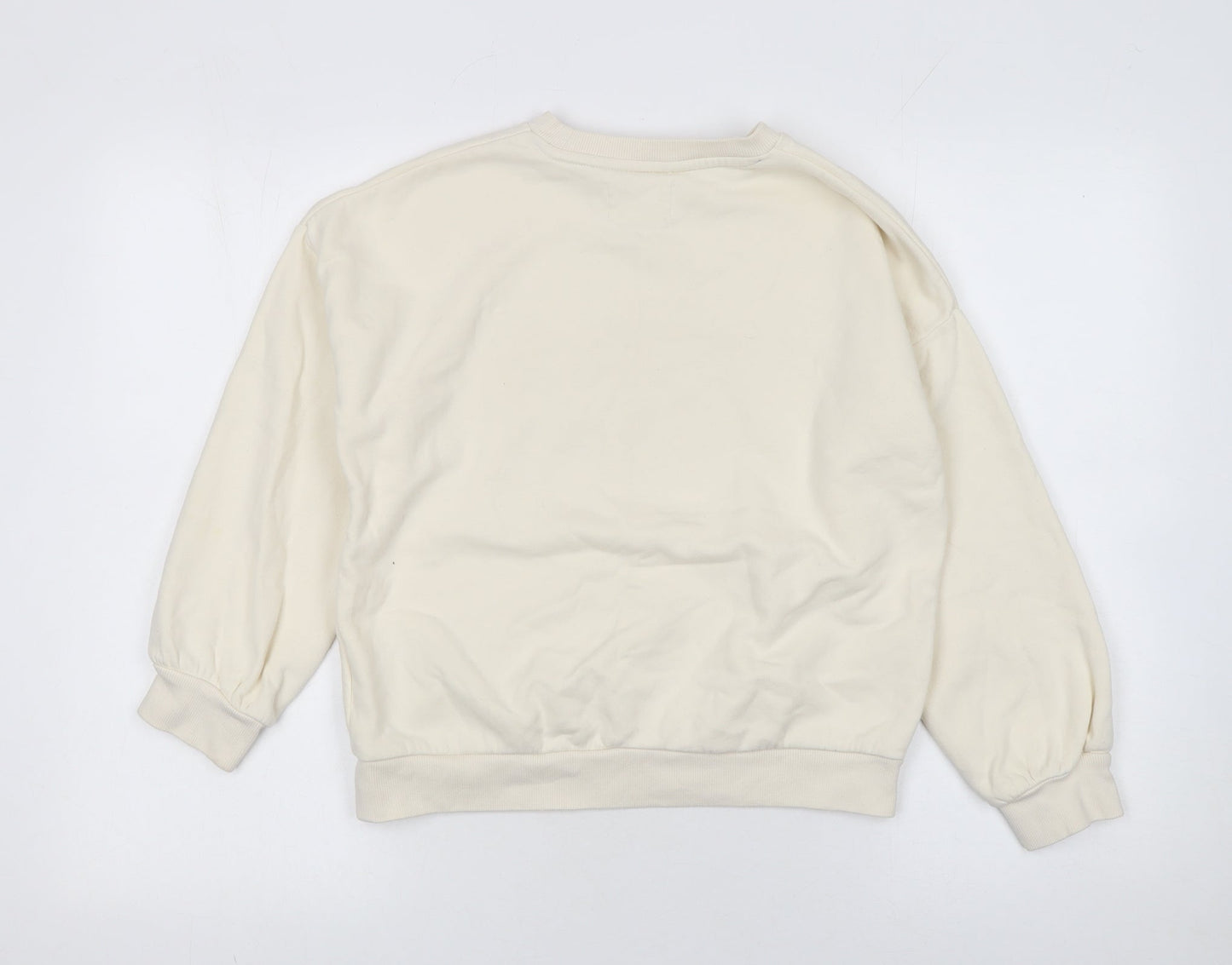 Marks and Spencer Girls Beige Gryffindor Pullover Sweatshirt 10-11 Years