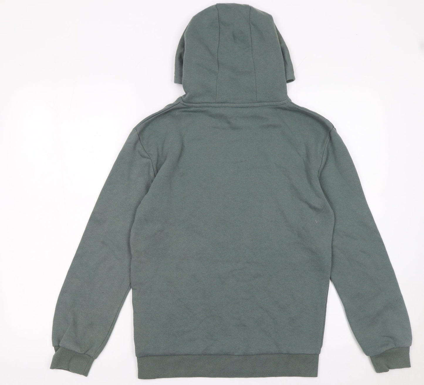 Primark Boys Green Tokyo Graphic Pullover Hoodie 12-13 Years Fleece
