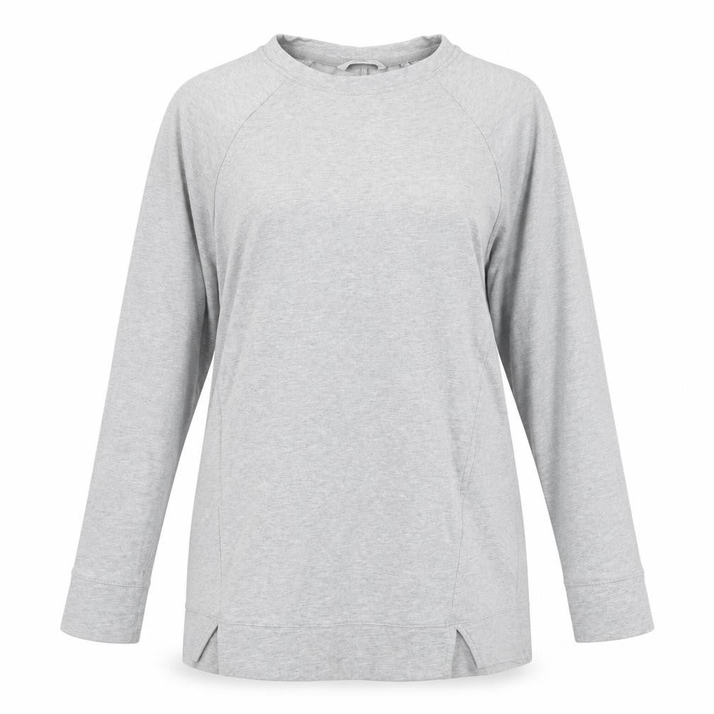 Next Womens Grey Long Sleeve Pullover Sweatshirt Size 14