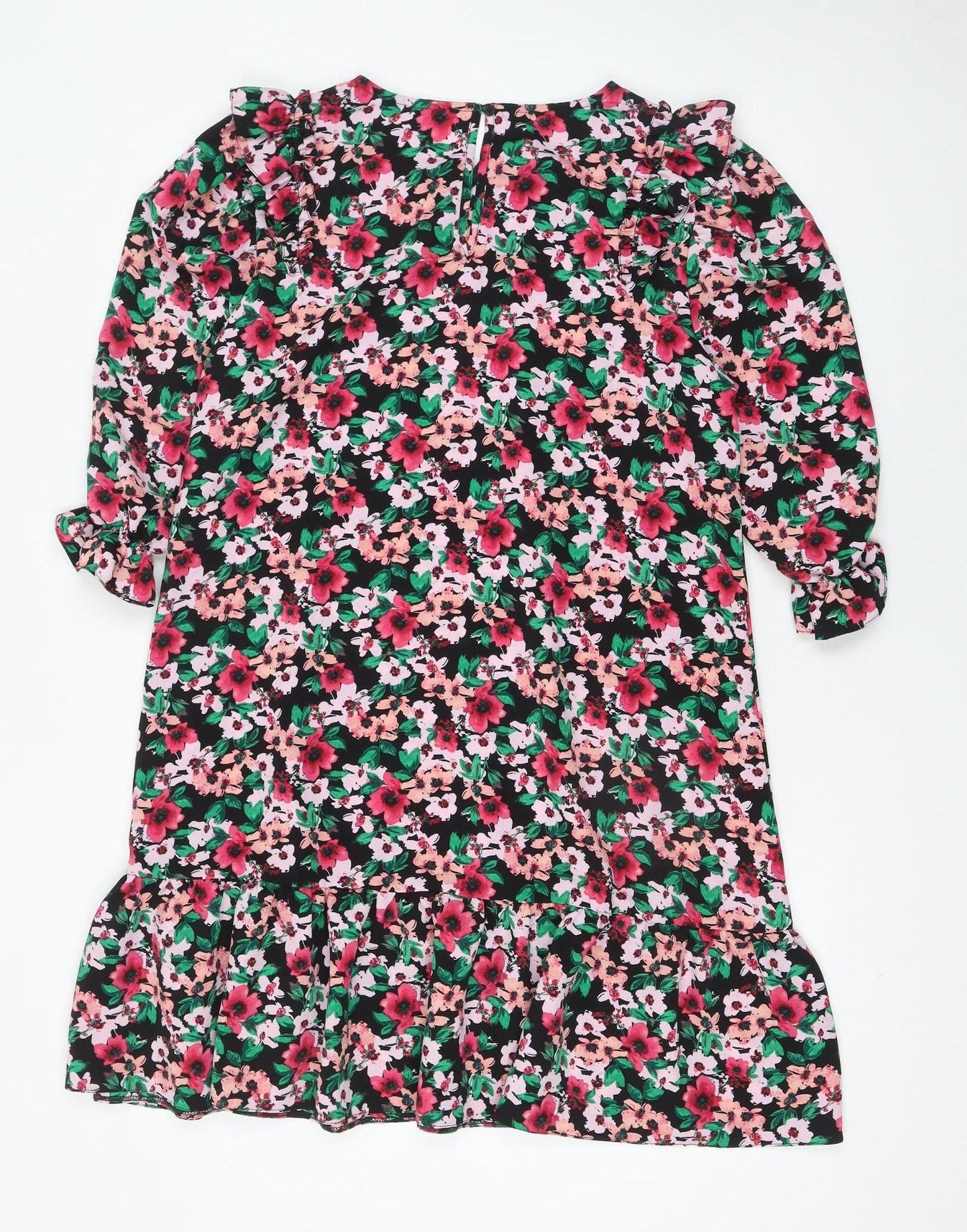 Matalan Women’s Multicoloured Floral Shift Dress Size 12
