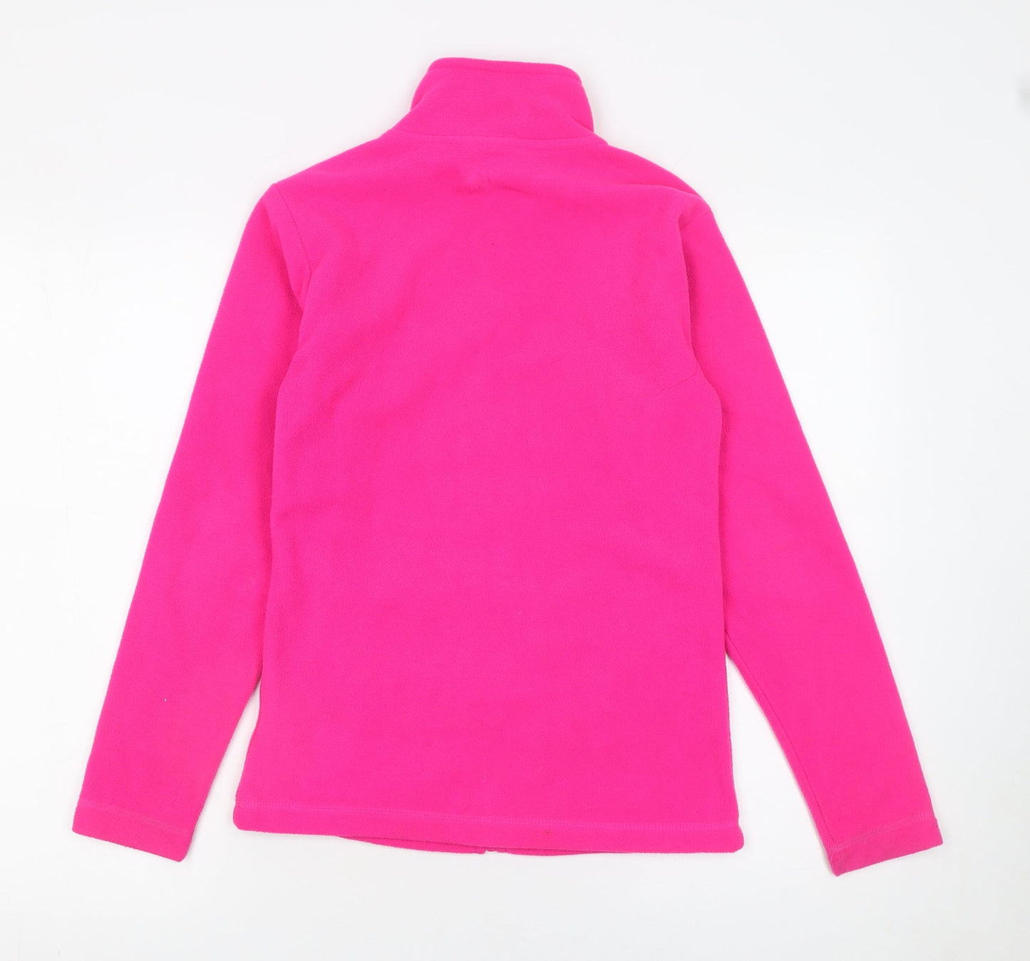 Gelert Girls Pink Fleece Full Zip Jacket 13 Years Lightweight Outdoor