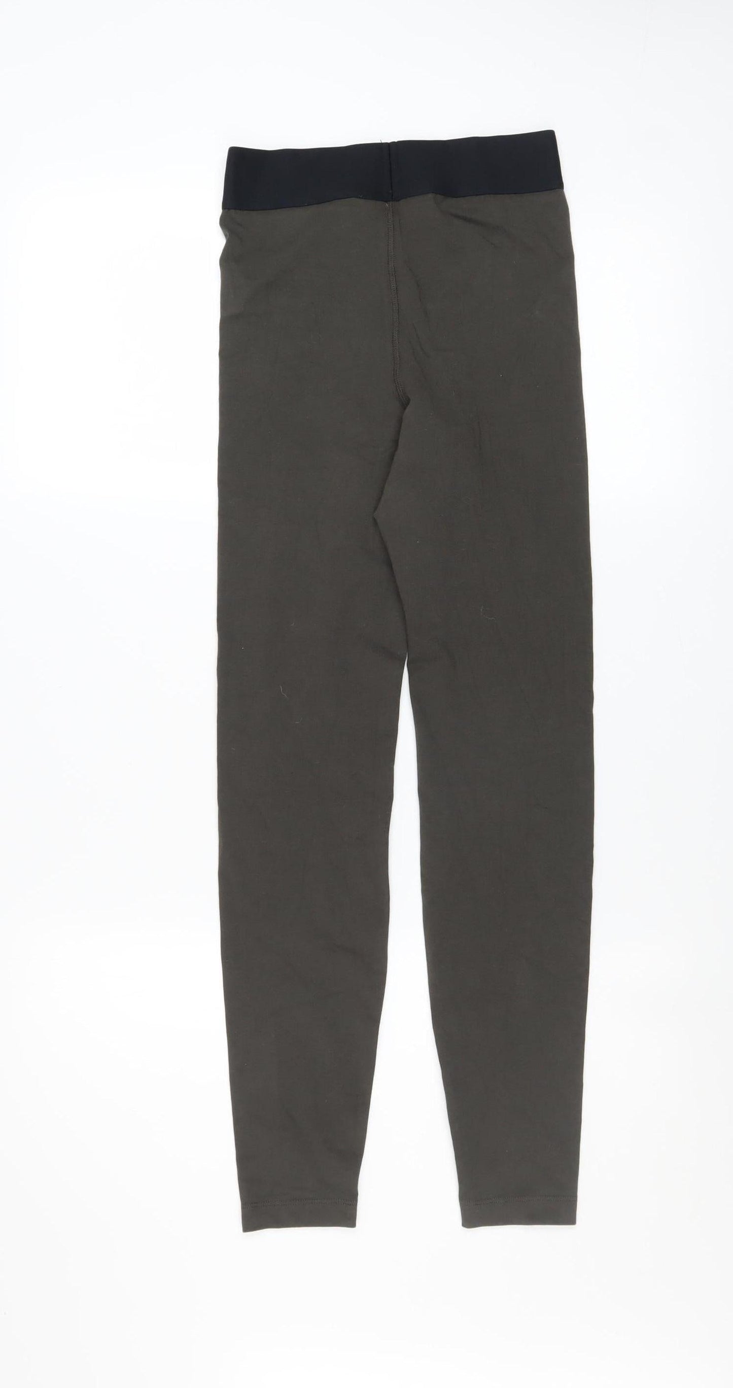 Fear of God Essentials Women's Brown Cotton Stretch Leggings Size S