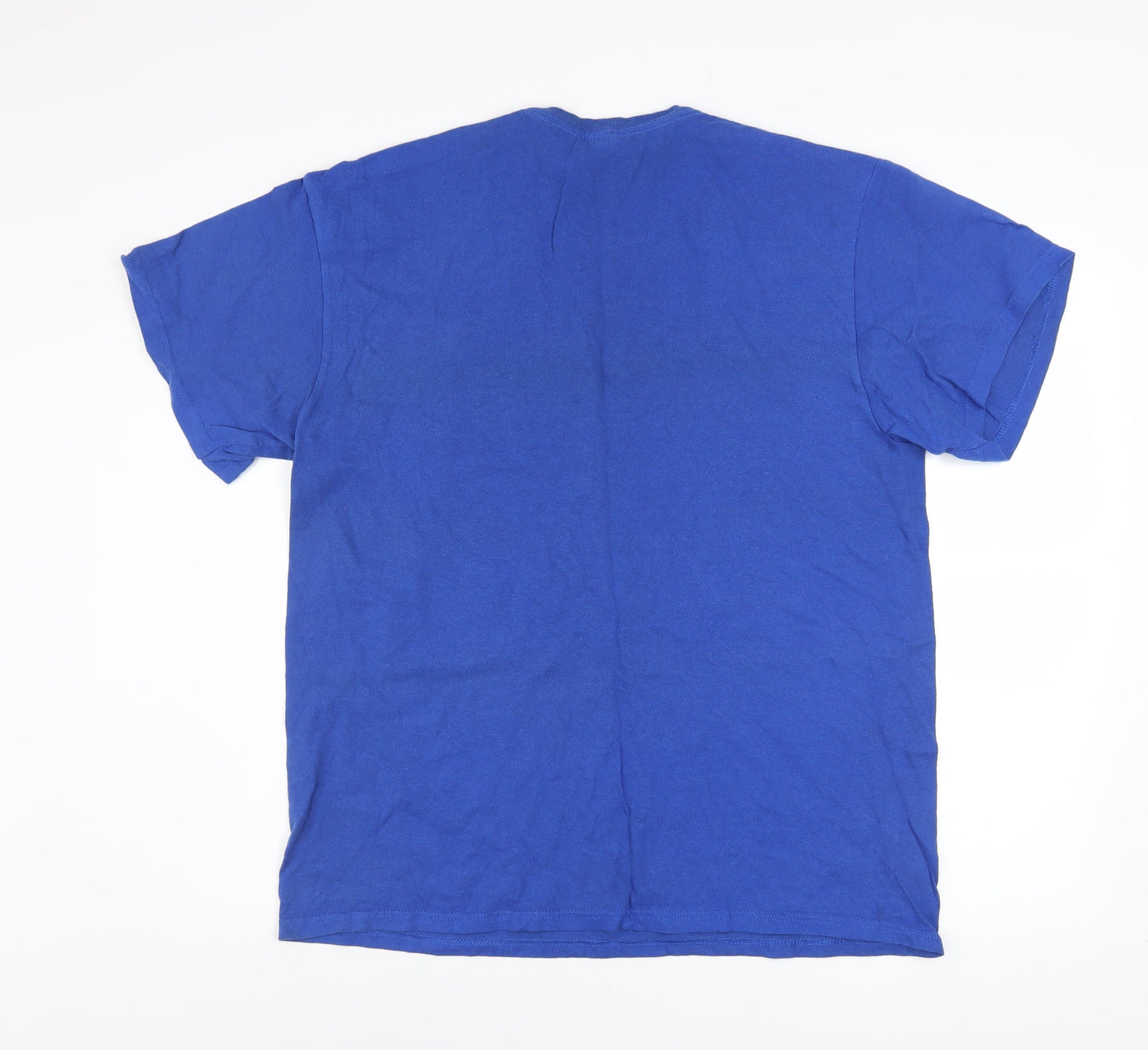 Delta Pro Weight Men's Blue Bubba Gump Shrimp Co. Graphic T-Shirt Size L