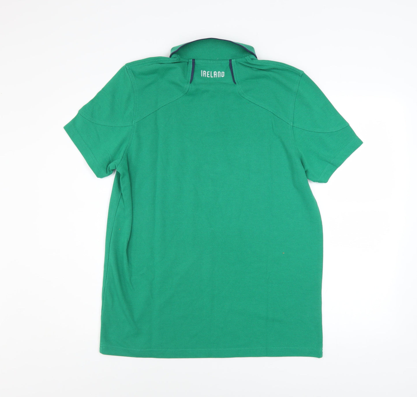 Canterbury Men's Green IRFU Rugby Polo Shirt Size M