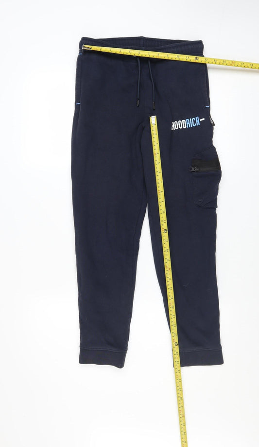 Hoodrich Boys Blue XL Jogger Sweatpants with Pockets and Drawstring