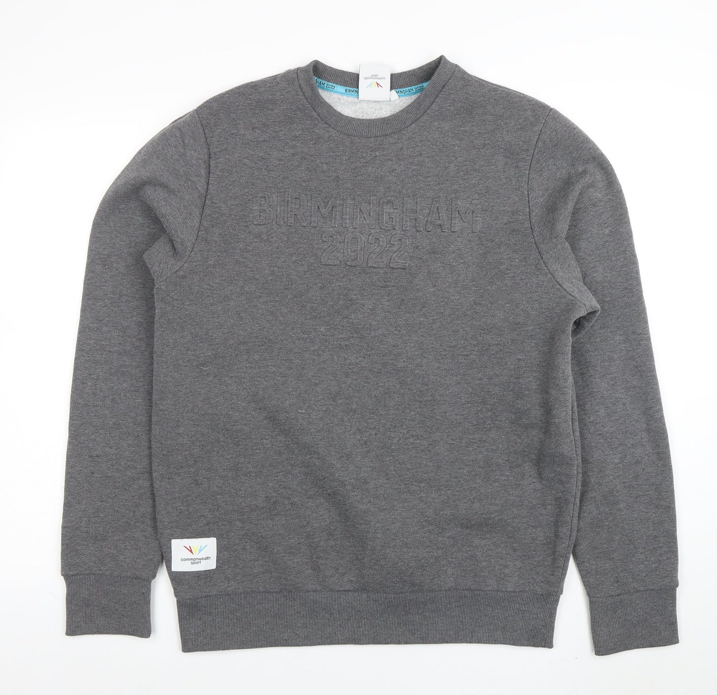 Commonwealth Games Birmingham 2022 Grey Crew Neck Men's Sweatshirt Size L