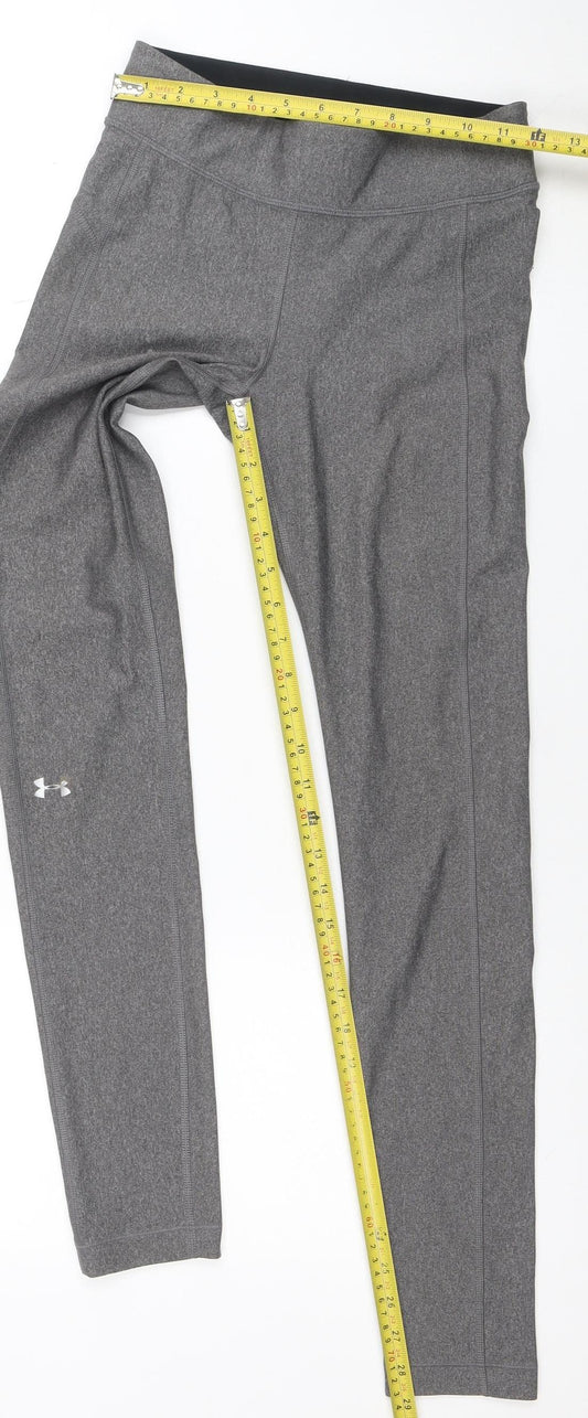 Under Armour Women’s Grey HeatGear Compression Leggings Size S