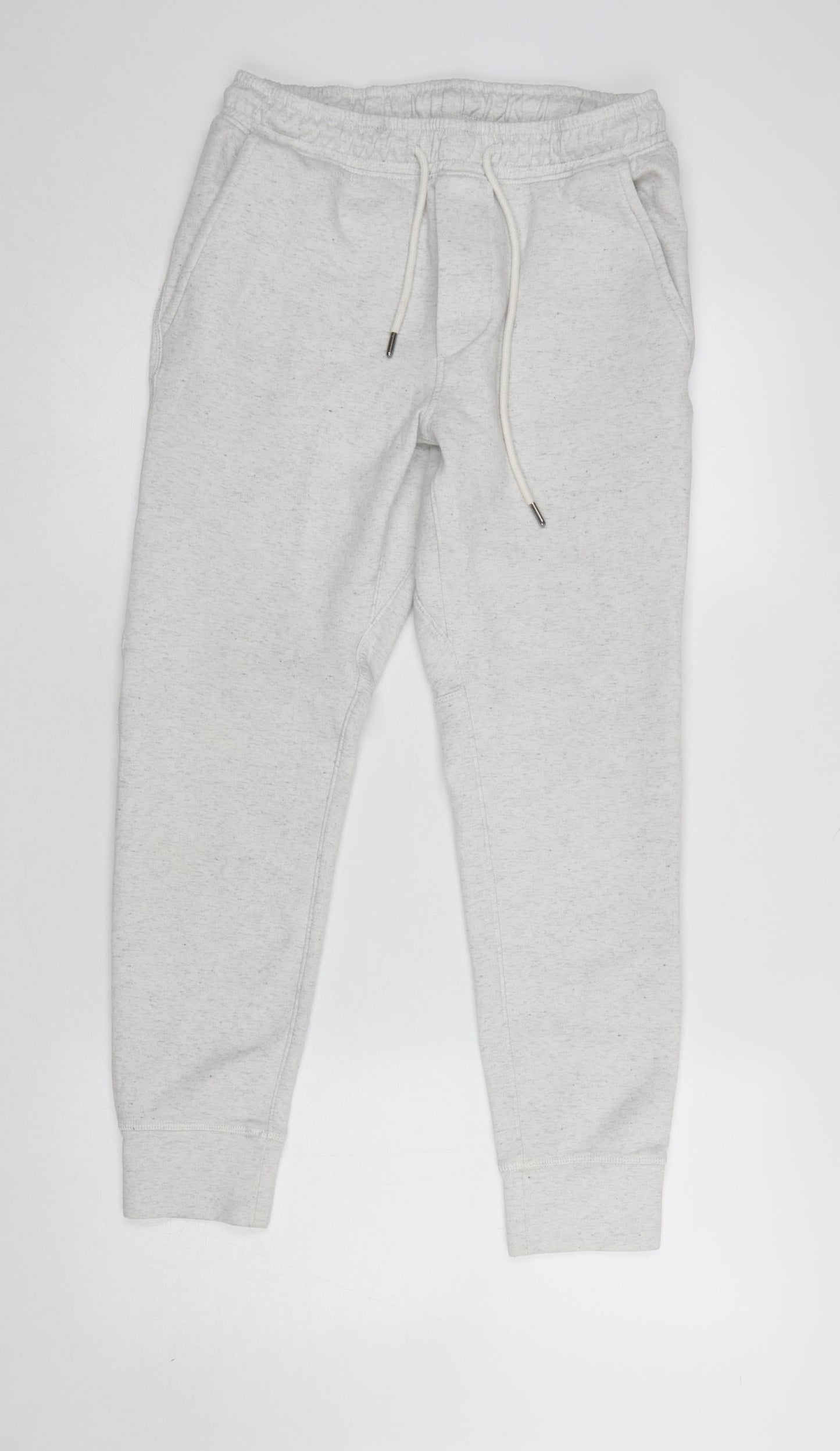American Eagle Women’s Grey Jogger Sweatpants S Fleece Elastic Waist