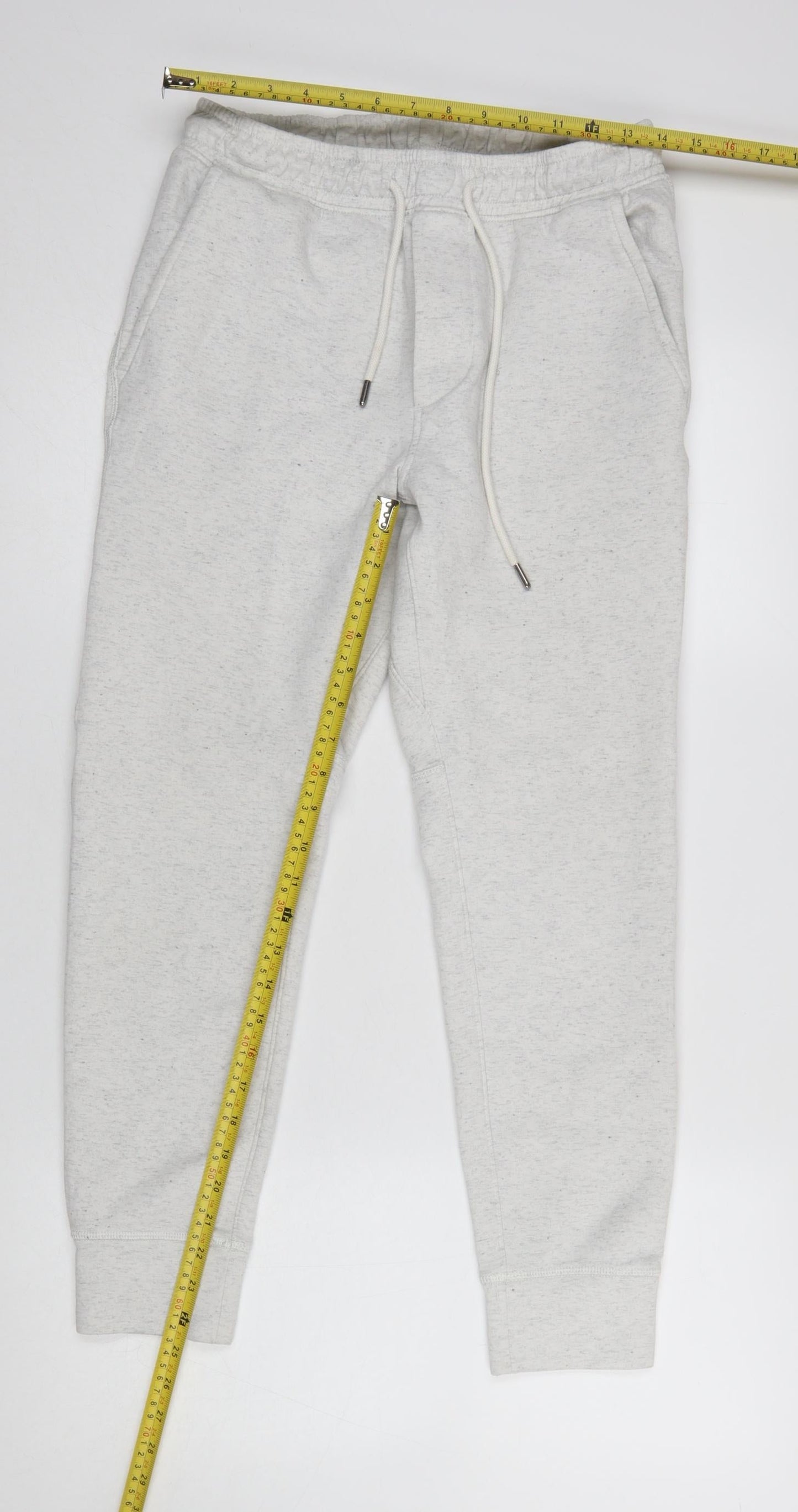 American Eagle Women’s Grey Jogger Sweatpants S Fleece Elastic Waist