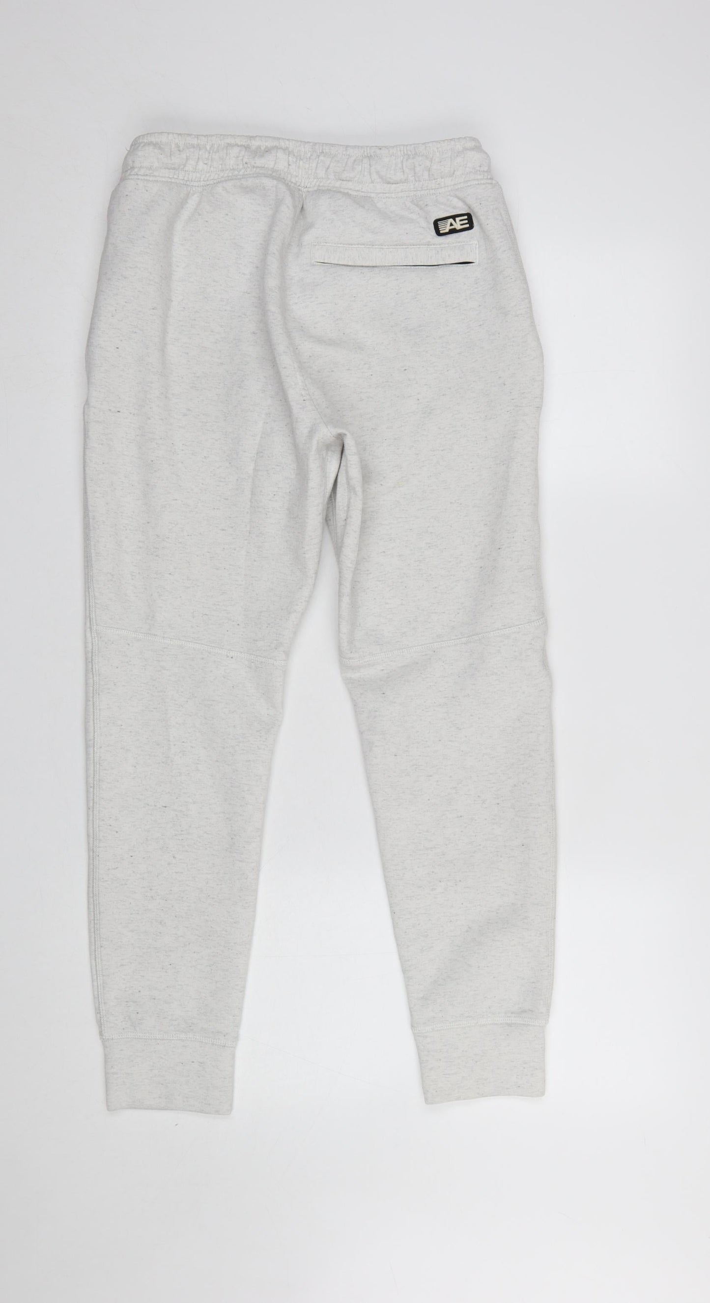 American Eagle Women’s Grey Jogger Sweatpants S Fleece Elastic Waist