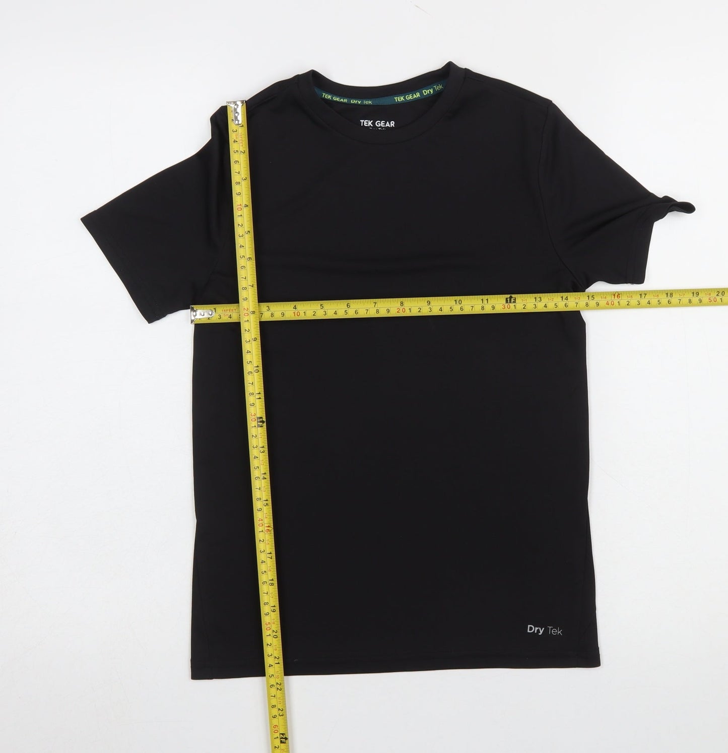 Tek Gear Women's Black Short Sleeve Dry Tek Performance T-Shirt Size M