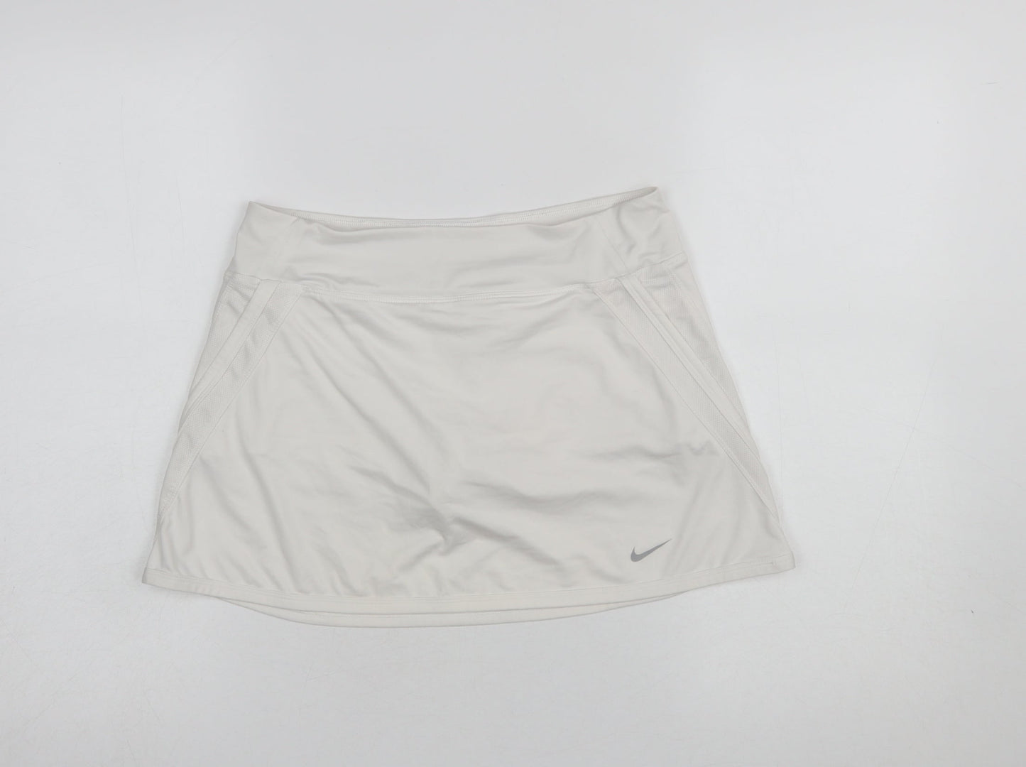 Nike Girls White Dri-FIT Athletic Skort XL Activewear Tennis Sports