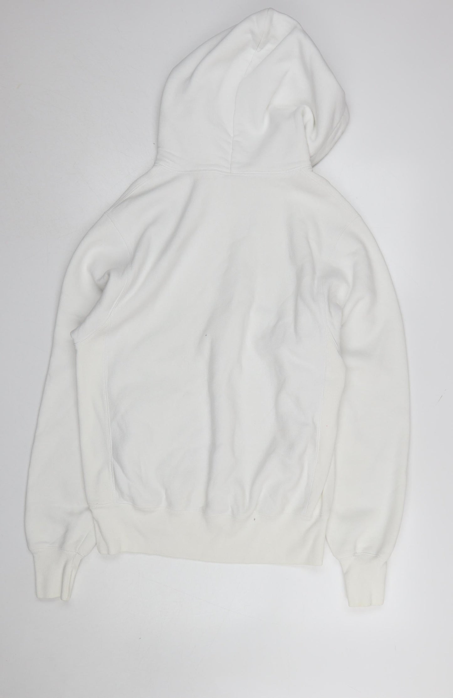 Champion Womens White Reverse Weave Pullover Hoodie Small