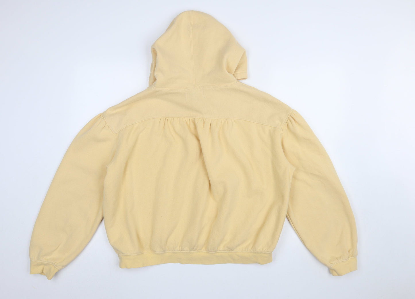 Urban Outfitters Women's Beige Pullover Hoodie Size M Cotton Blend