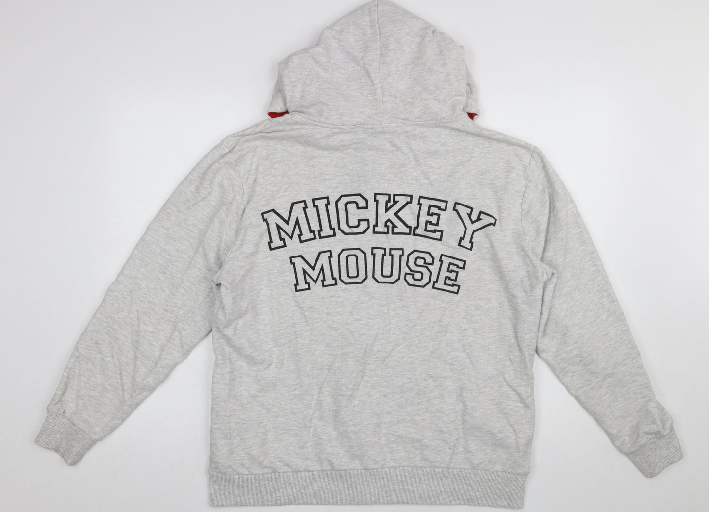 Disney Atmosphere Women's Grey Full Zip Hoodie Size 16 Mickey Mouse 1928