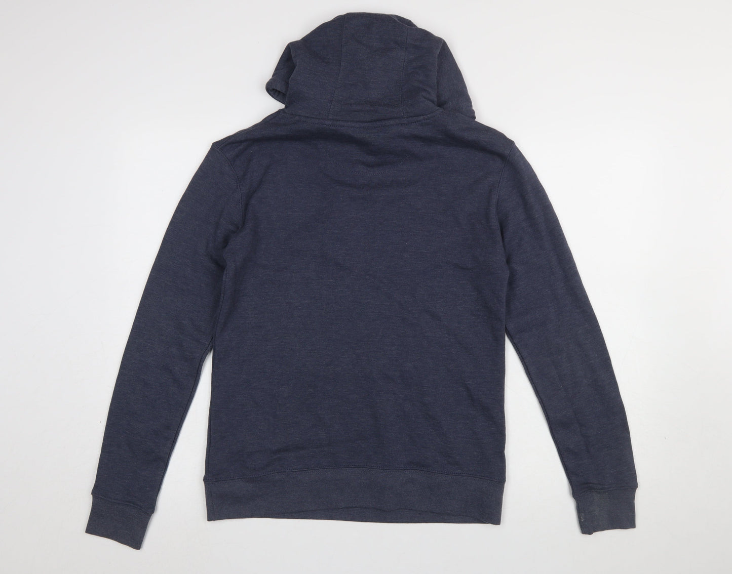 Lane Seven Mens Blue Pullover Hoodie Small Graphic Print Regular Fit
