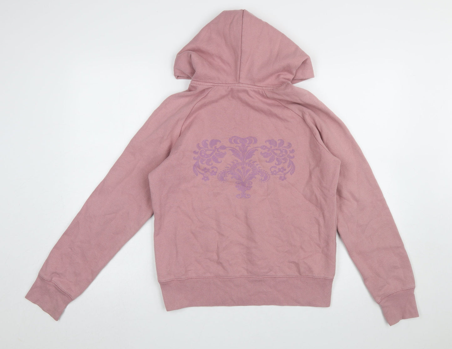 Trespass Women's Pink Pullover Hoodie Small Cotton Blend Casual