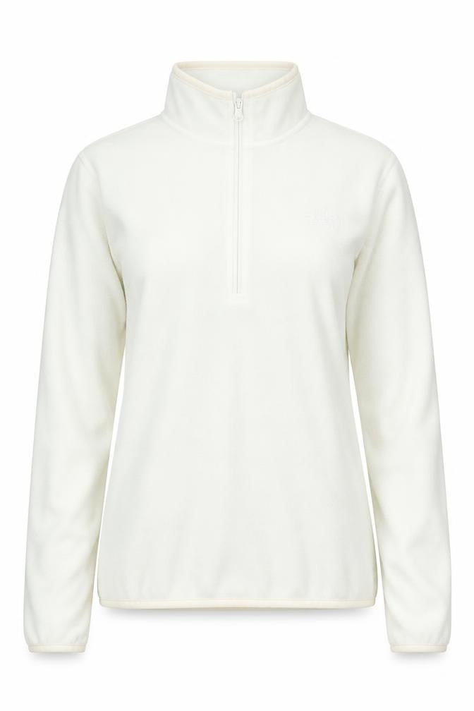 The North Face Women's White Fleece Pullover Hoodie S