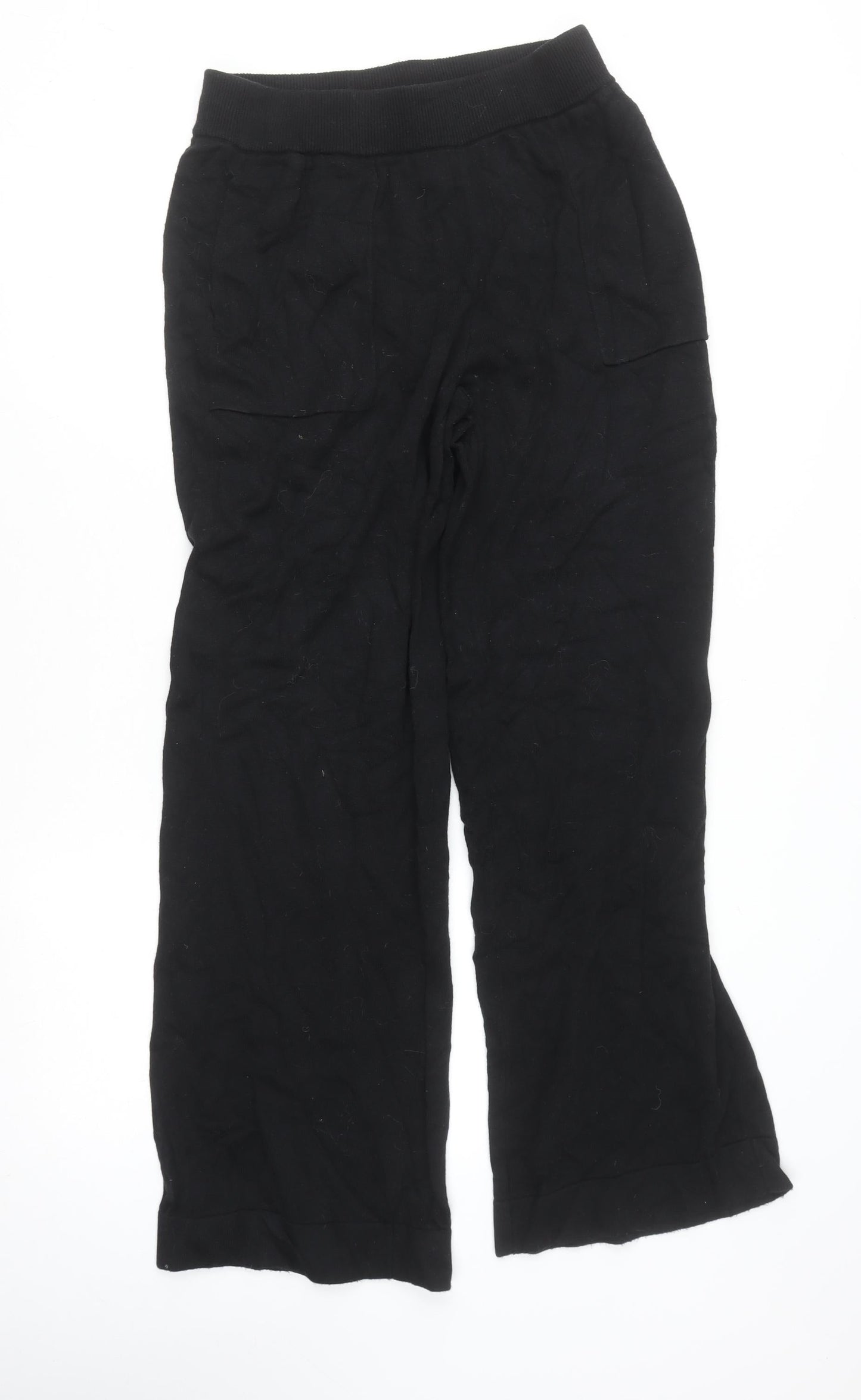 Kate Spade Women’s Black Knit Sweatpants Size S Elastic Waist Comfort Trousers