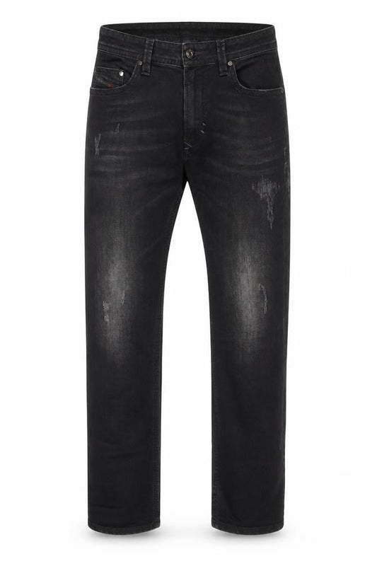 Diesel Men's Black Slim Fit Straight Denim Jeans Size 31