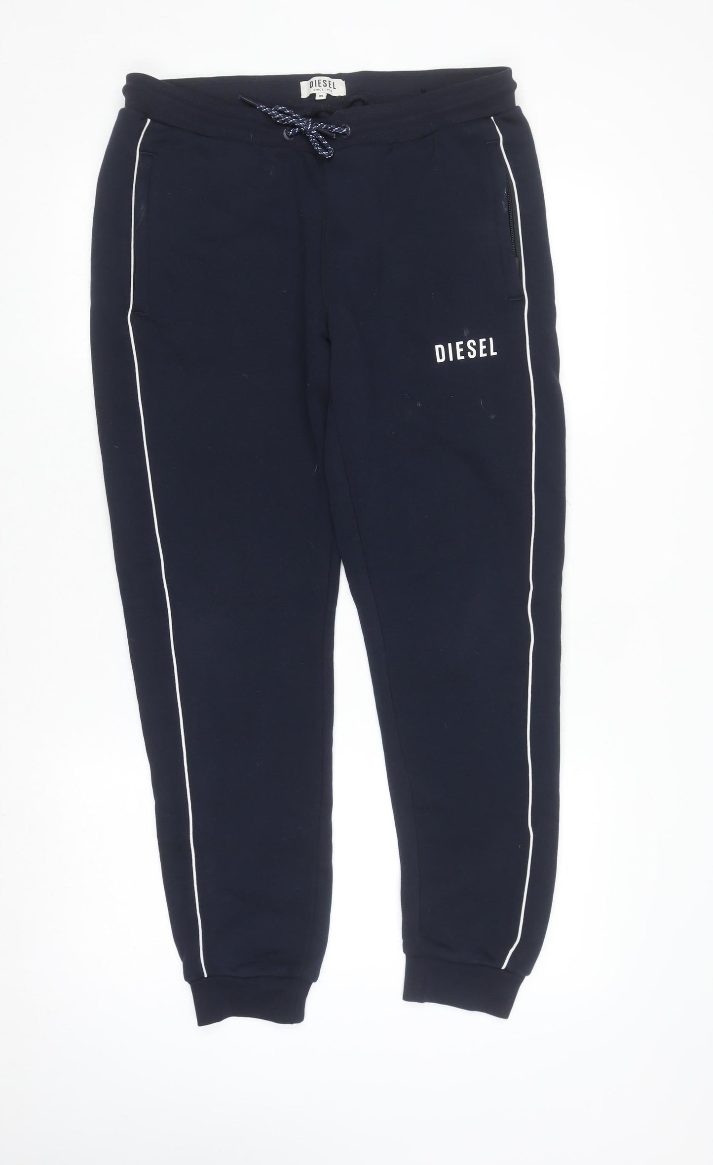 Diesel Men's Black Jogger Tracksuit Bottoms M Regular Fit