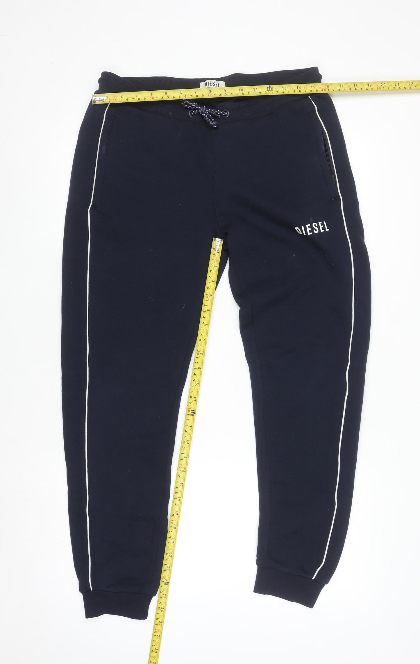 Diesel Men's Black Jogger Tracksuit Bottoms M Regular Fit