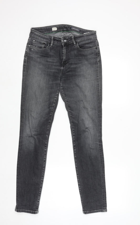 Tommy Hilfiger Men's Black Skinny Fit Jeans 28W 32L Venice HW