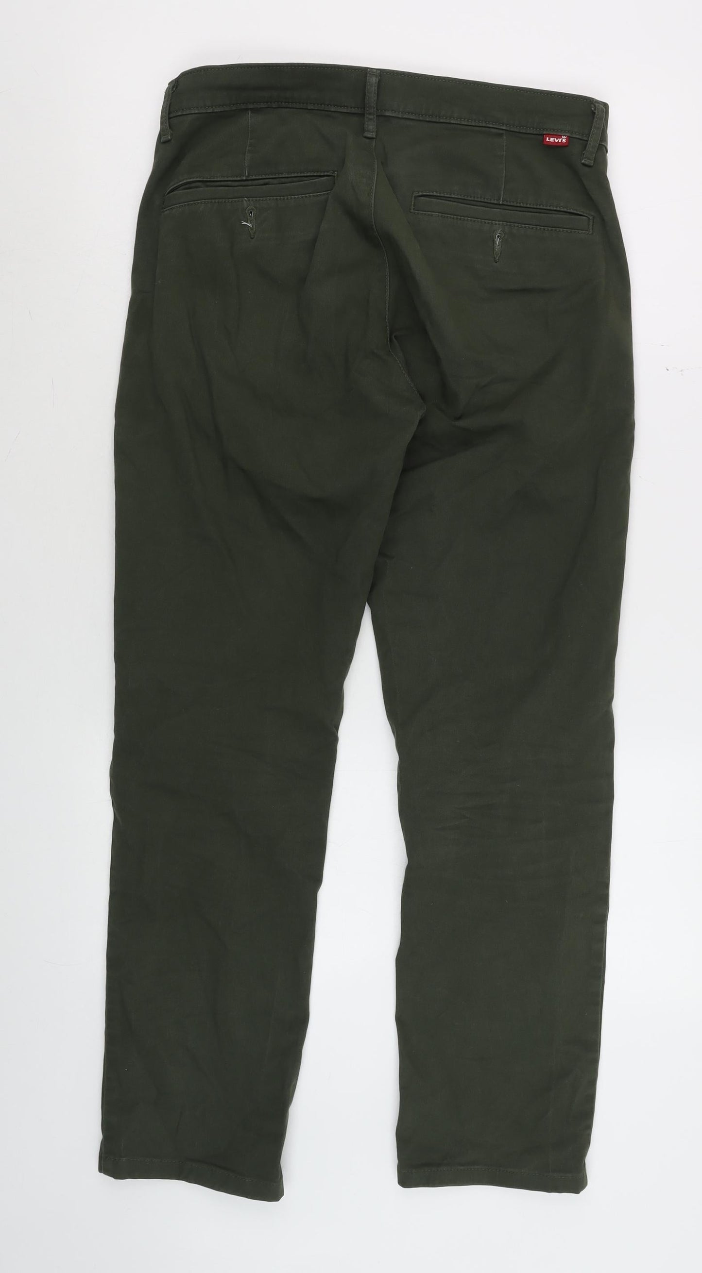 Levi's Men's Green 511 Slim XX Chino Trousers W30 L34