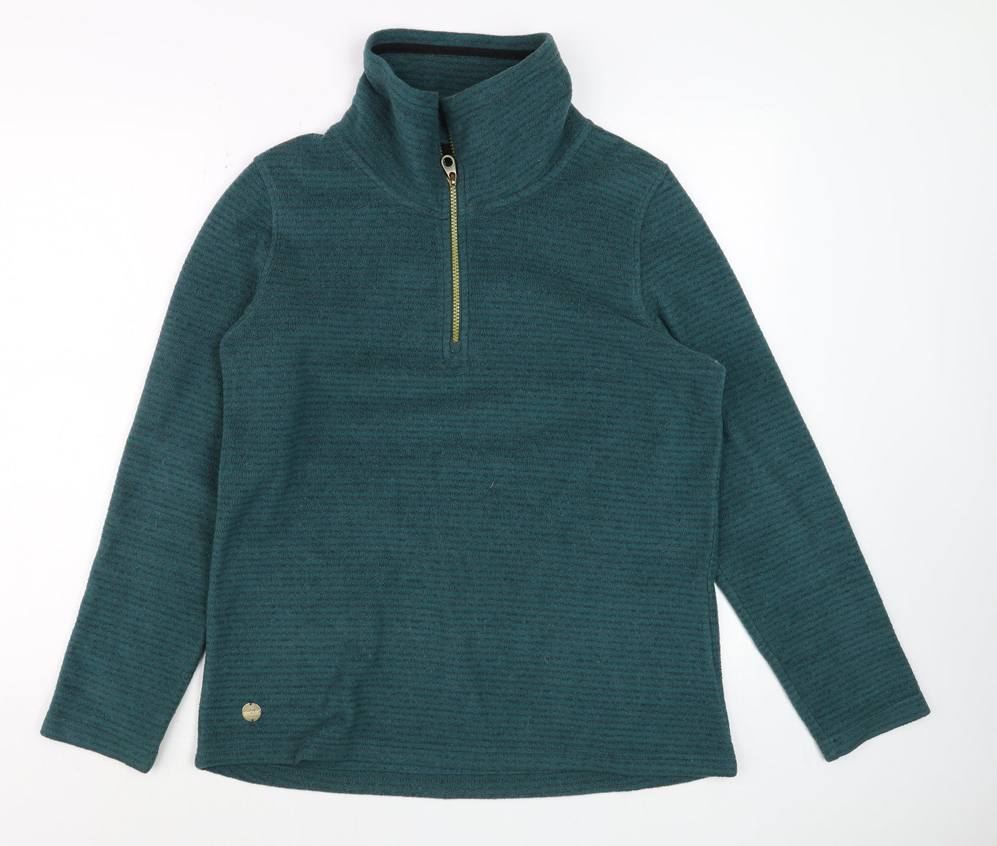 Regatta Men's Green Fleece Half Zip Pullover Sweatshirt Size L