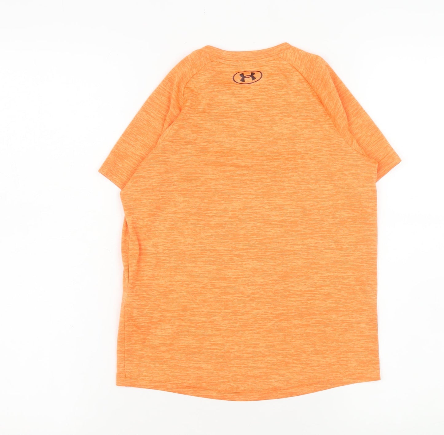 Under Armour Boys Orange Short Sleeve Performance T-Shirt Size 8 Years