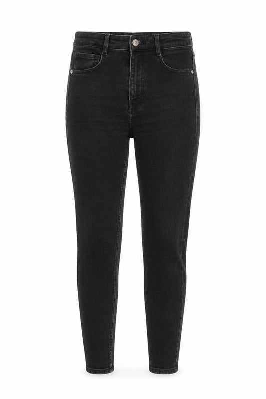 Zara Women Black Skinny Jeans Size 8 Slim Fit Denim