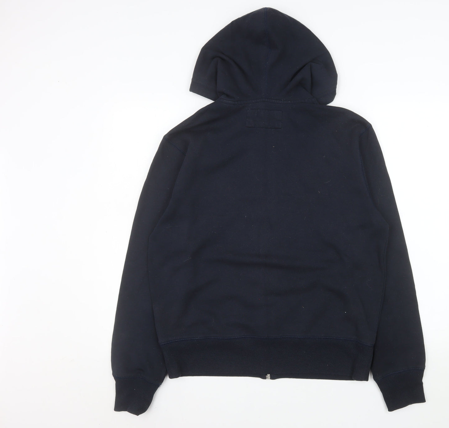 Penguin by Munsingwear Men's Blue Hooded Cotton Zip Jacket Size M