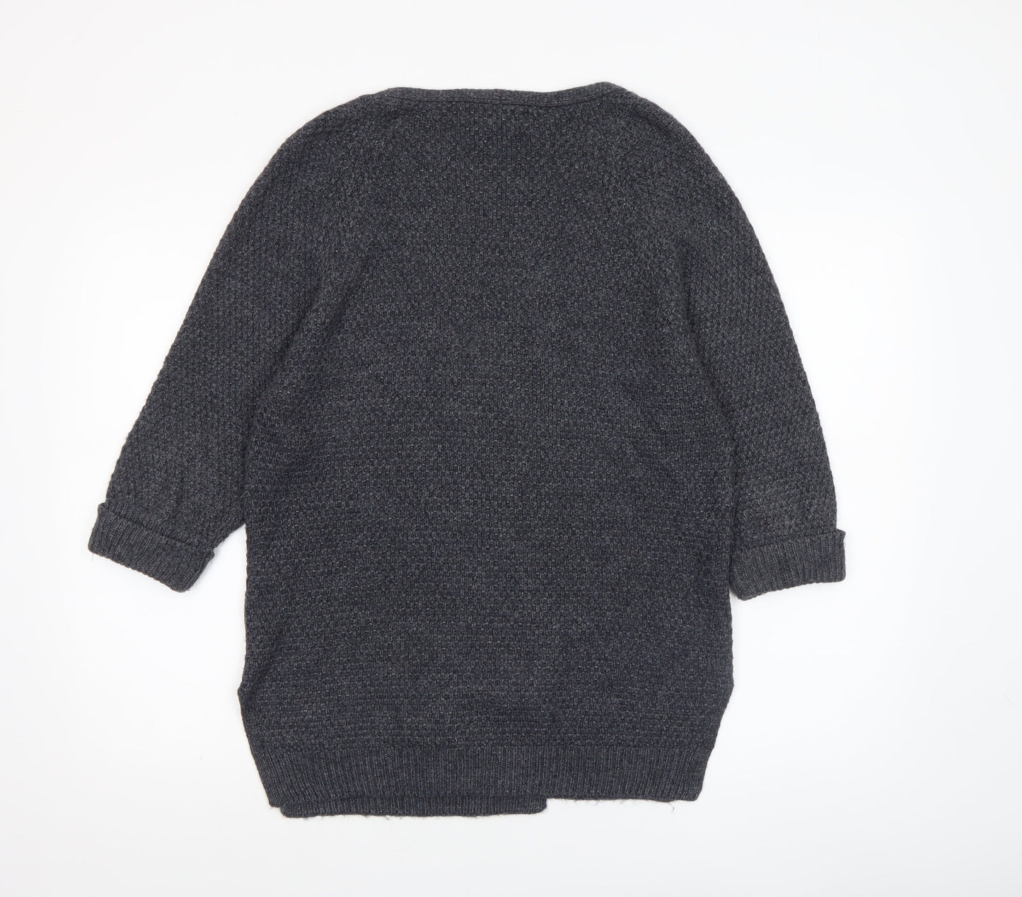 FatFace Women’s Grey V-Neck Knit Cardigan Size 12