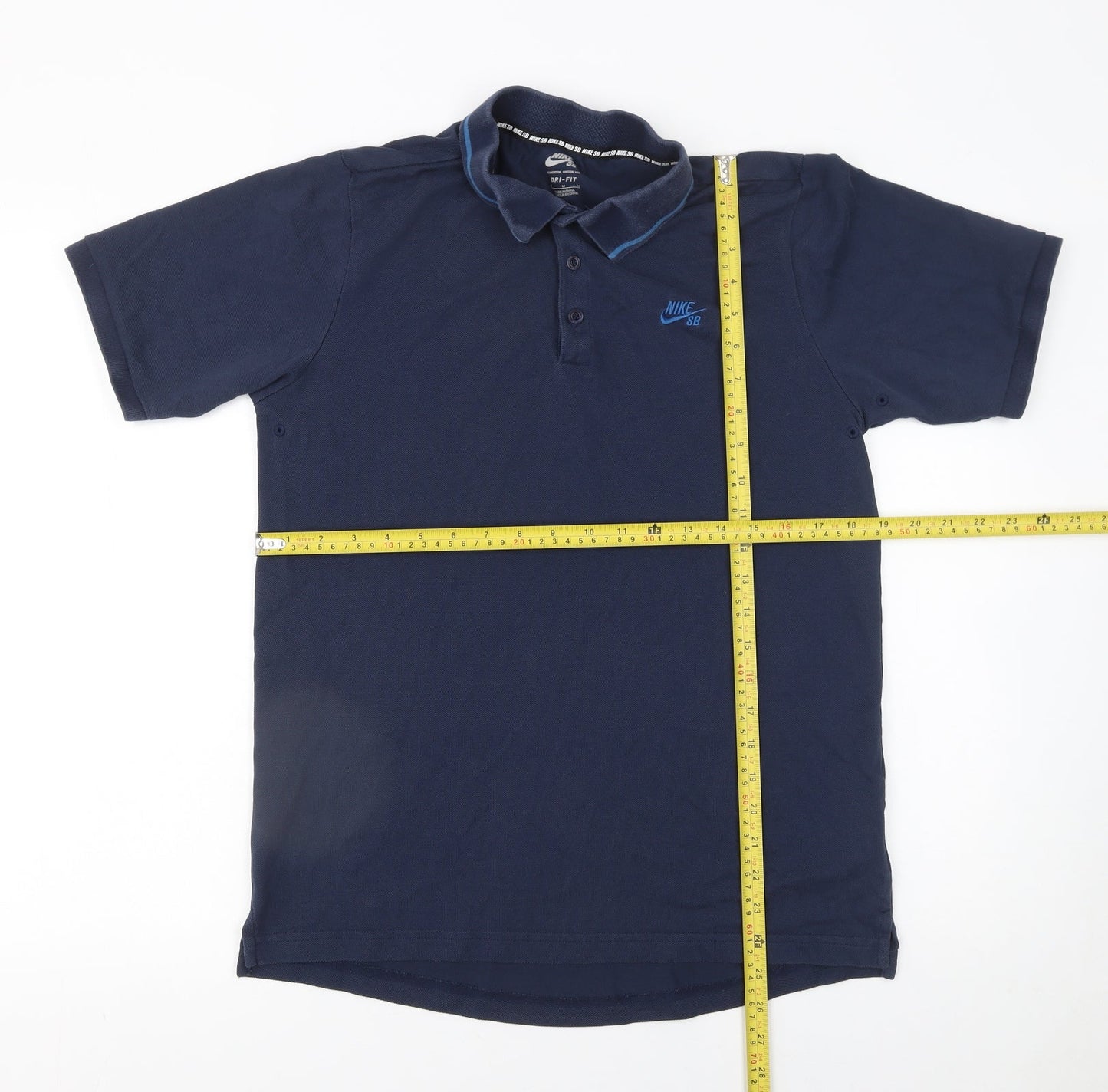 Nike SB Men’s Blue Dri-Fit Polo Shirt Size M Regular Fit