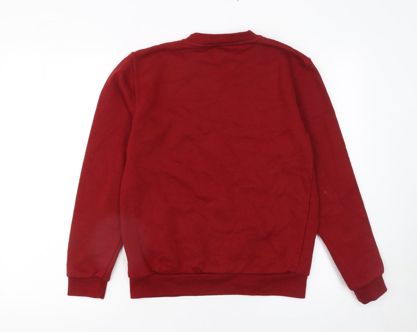 Paris Tour D'Or Red Crew Neck Sweatshirt Women S Paris Print Pullover
