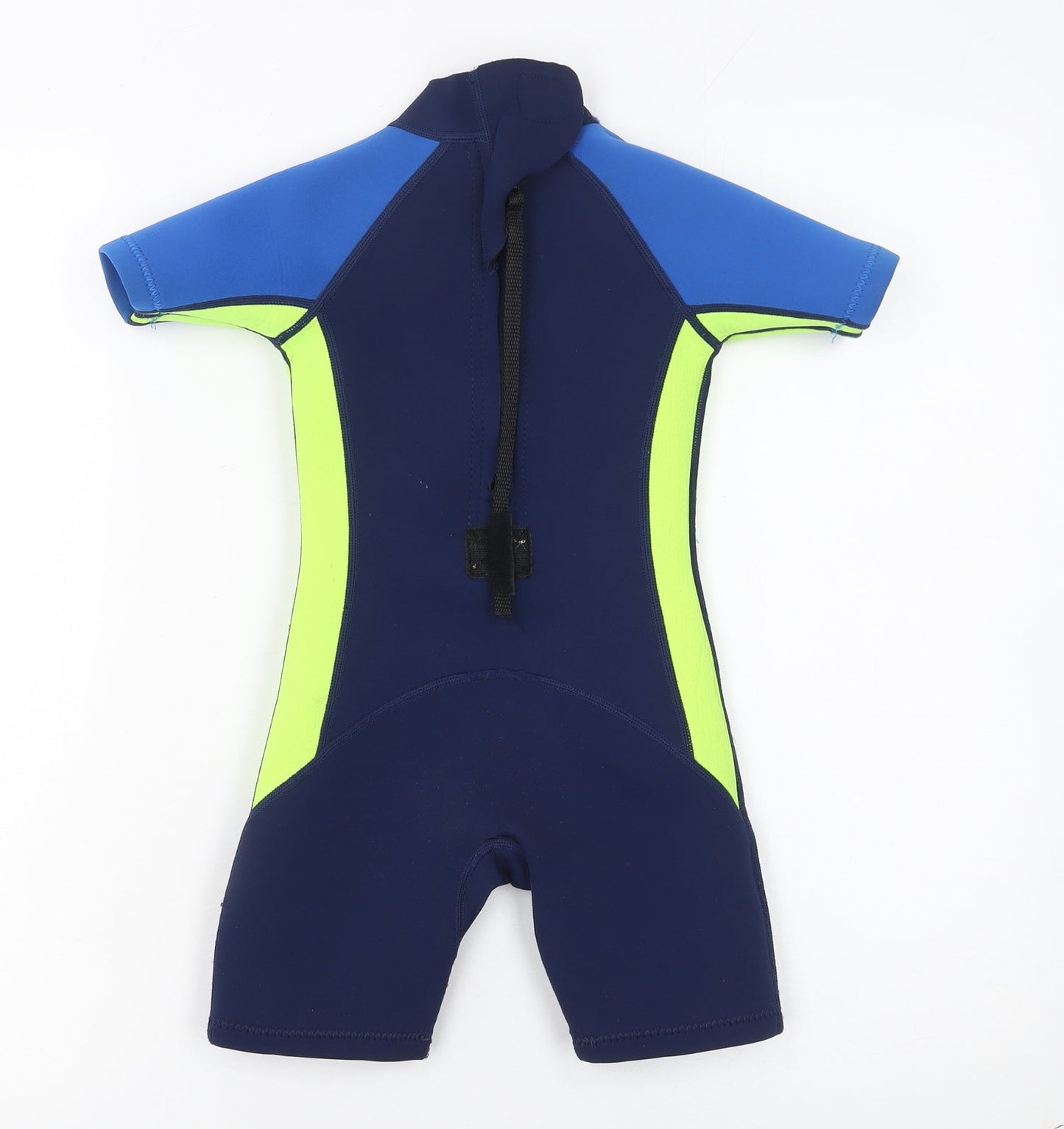 Dunnes Stores Boys Blue Green Short Sleeve Wetsuit Age 3