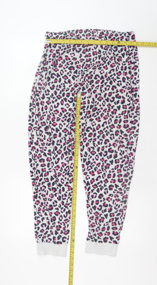 Dunnes Stores Women’s Multicoloured Leopard Print Pyjama Pants Size 8