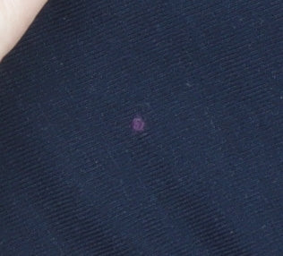 Dunnes Stores Womens Blue Cotton Stretch Basic T-Shirt Size 14