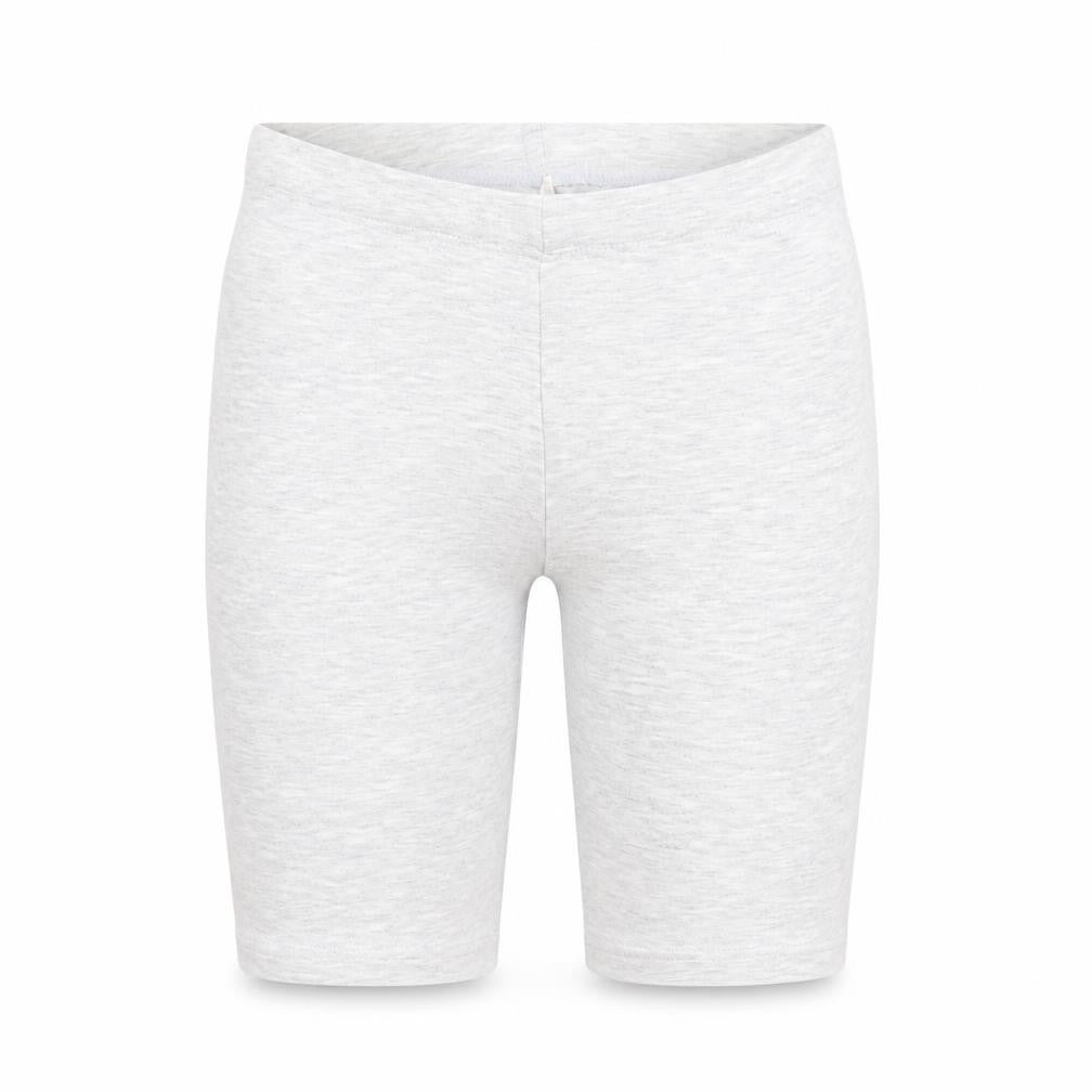 Front view of Primark girls’ grey capri leggings 11-12 years stretch jersey cotton blend