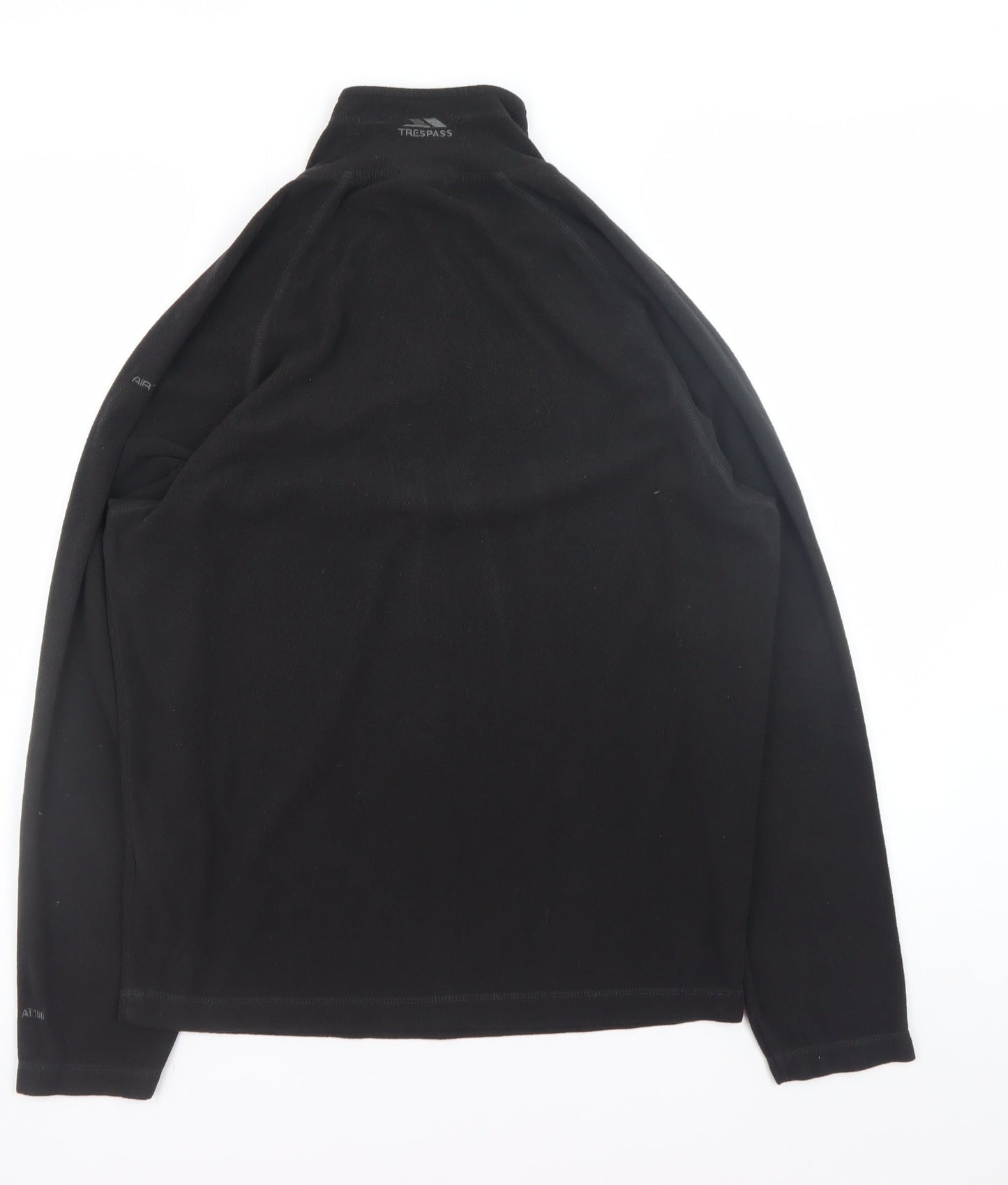 Trespass Men's Black Small Fleece 1/4 Zip Pullover Sweatshirt