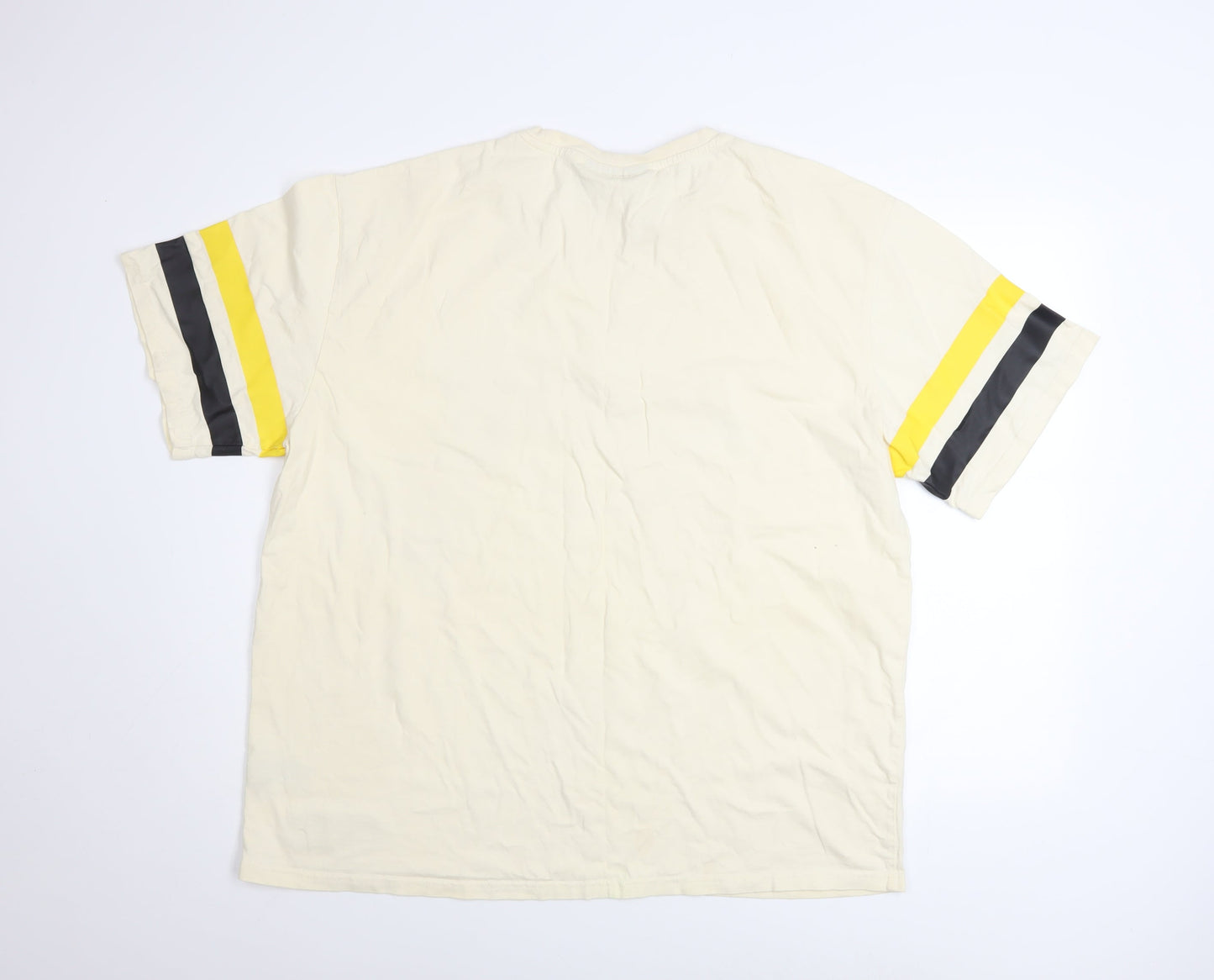 NBA Los Angeles Lakers Beige 2XL Men's Graphic T-Shirt