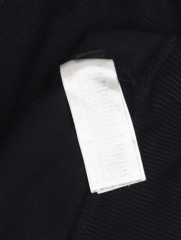 Diesel Men's Black Cotton Crew Neck Sweatshirt Size M Pullover