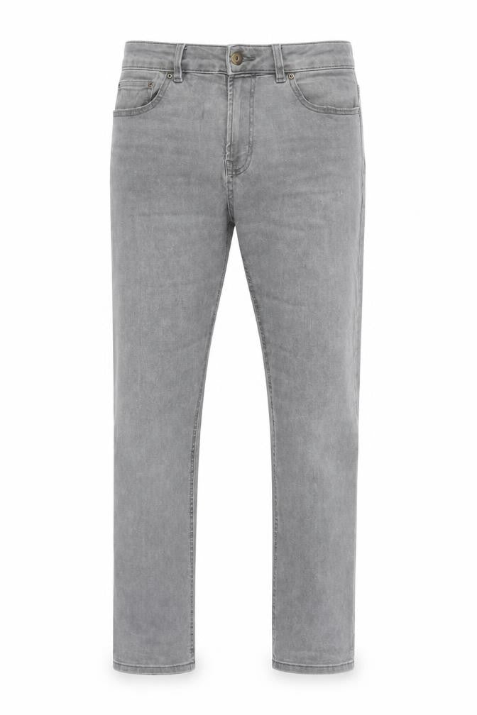 Next Men's Grey Straight Jeans 32W 29L Regular Fit Denim