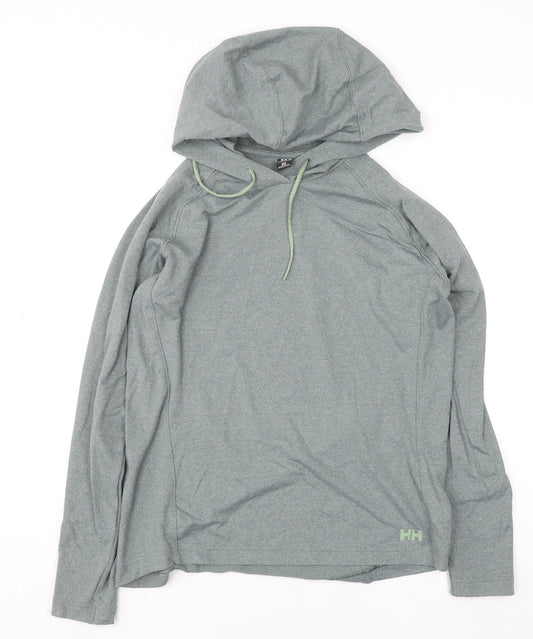Helly Hansen Men's Green Regular Fit Pullover Hoodie M