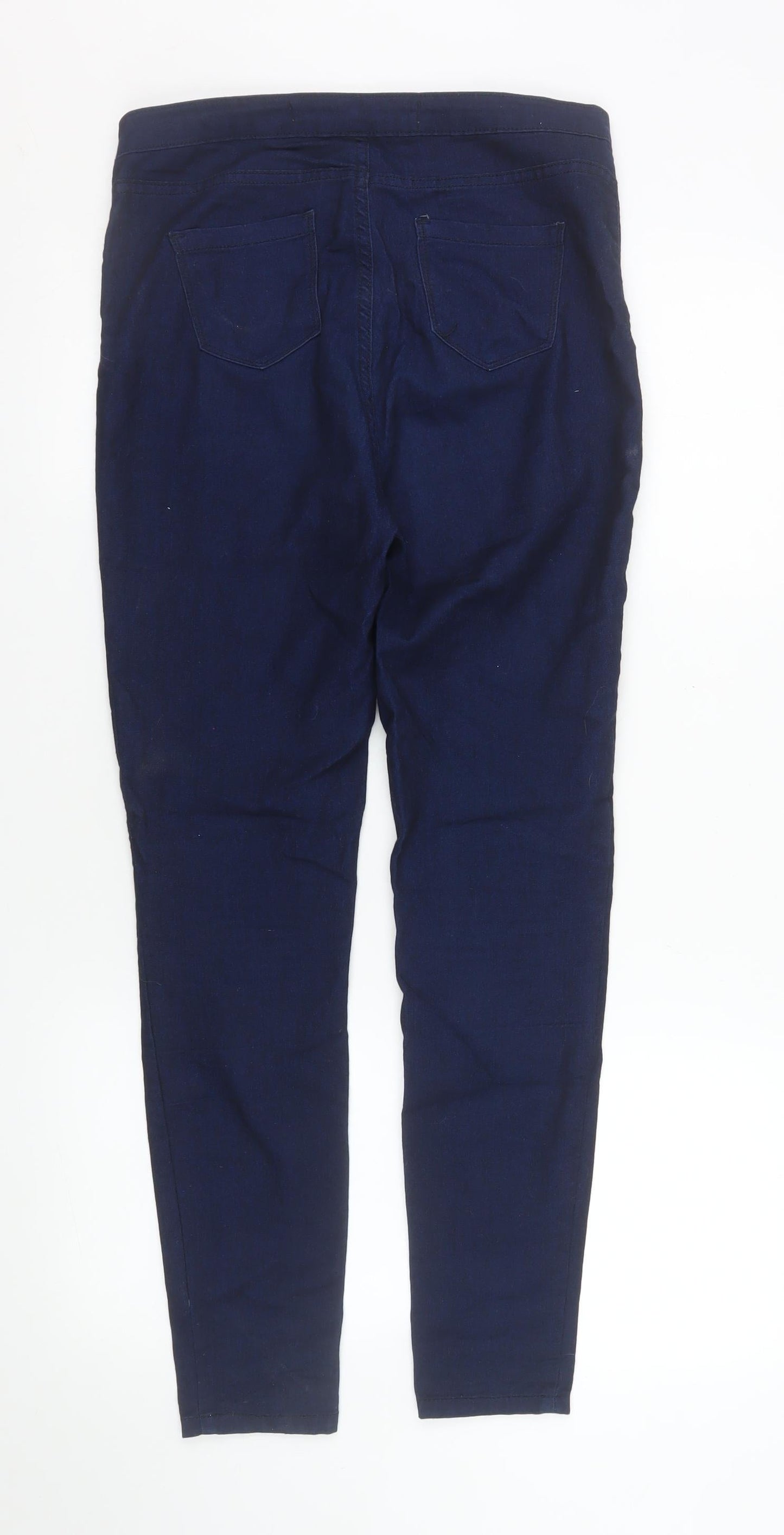 Denim Co. Womens Blue Mid Rise Skinny Stretch Jeans Size 10